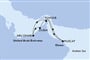 MSC Lirica - Dubaj,Dubaj,Abu Dhabí,Khasab,Muscat,Dubaj,Dubaj (z Dubaje) MSC Lirica - Dubaj,Dubaj,Abu Dhabí,Khasab,Muscat,Dubaj,Dubaj (z Dubaje)